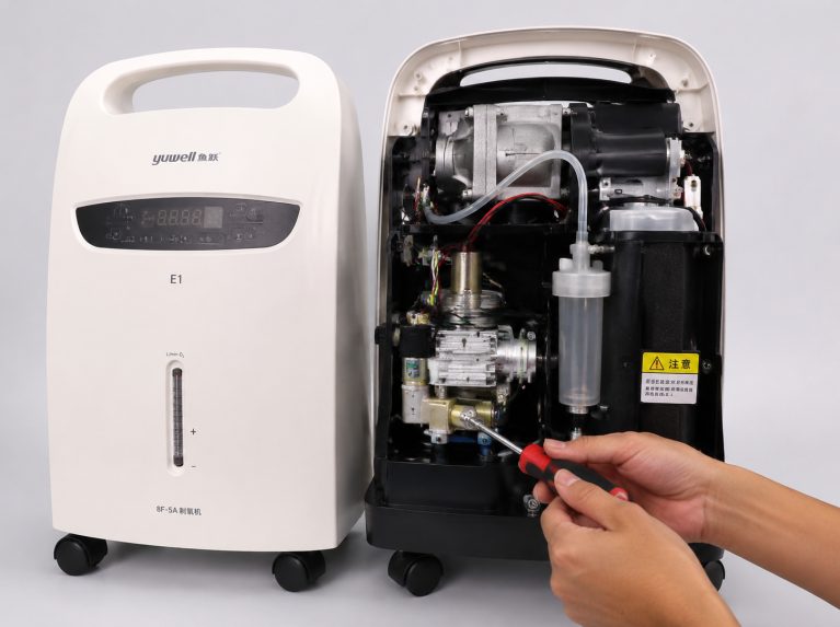 萍乡鱼跃制氧机E1/E2/E3/E4故障代码维修